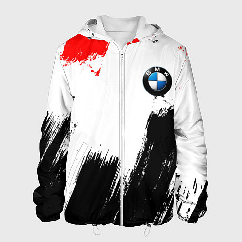 Мужская куртка BMW art / 3D-Белый – фото 1