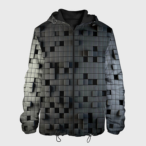 Мужская куртка Digital pixel black / 3D-Черный – фото 1