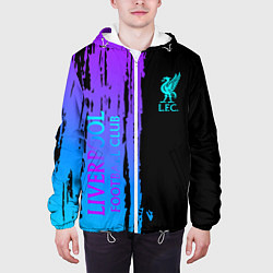 Куртка с капюшоном мужская Liverpool FC sport, цвет: 3D-белый — фото 2