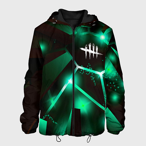 Мужская куртка Dead by Daylight разлом плит / 3D-Черный – фото 1