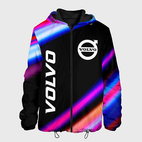 Мужская куртка Volvo speed lights / 3D-Черный – фото 1
