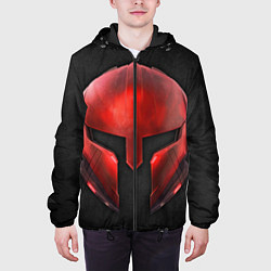 Куртка с капюшоном мужская Red Gladiator, цвет: 3D-черный — фото 2