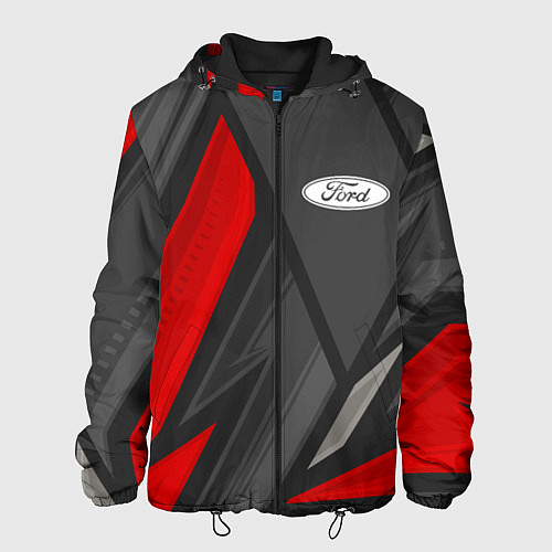 Мужская куртка Ford sports racing / 3D-Черный – фото 1