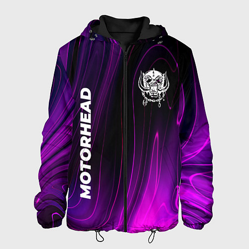 Мужская куртка Motorhead violet plasma / 3D-Черный – фото 1