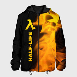Мужская куртка Half-Life - gold gradient: по-вертикали