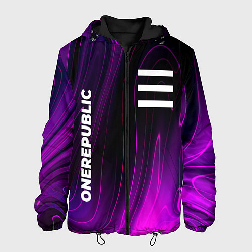 Мужская куртка OneRepublic violet plasma / 3D-Черный – фото 1