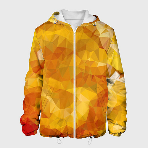 Мужская куртка Yellow style / 3D-Белый – фото 1