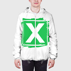 Куртка с капюшоном мужская Ed Sheeran Multiply, цвет: 3D-белый — фото 2