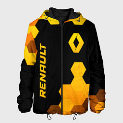 Мужская куртка Renault - gold gradient: надпись, символ