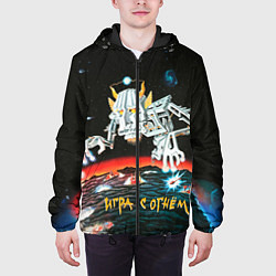 Куртка с капюшоном мужская Ария Игра с огнём, цвет: 3D-черный — фото 2