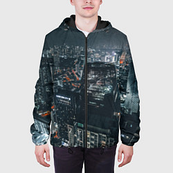Куртка с капюшоном мужская Бигсити мк, цвет: 3D-черный — фото 2