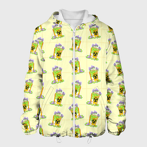 Мужская куртка Токсичный бак / 3D-Белый – фото 1