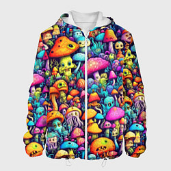 Мужская куртка Кислотные психоделические грибы