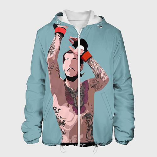 Мужская куртка Suga sean omelly / 3D-Белый – фото 1