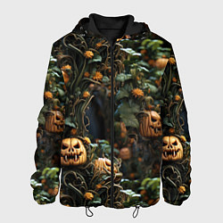 Куртка с капюшоном мужская Hallowen приходит, цвет: 3D-черный