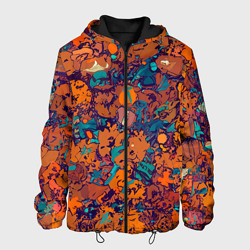 Мужская куртка Осенняя ностальгия / 3D-Черный – фото 1