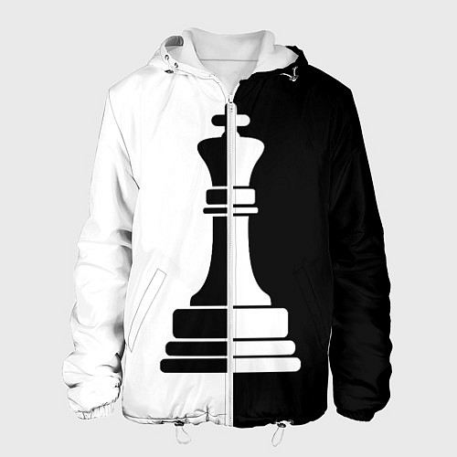Мужская куртка Ферзь / 3D-Белый – фото 1