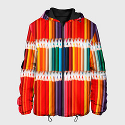 Мужская куртка Заточенные цветные карандаши
