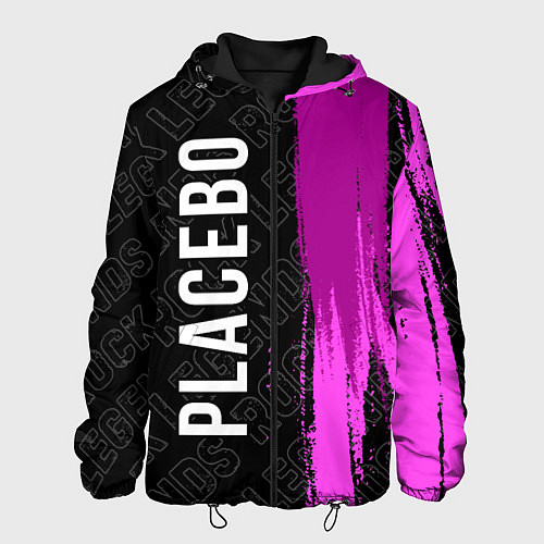 Мужская куртка Placebo rock legends по-вертикали / 3D-Черный – фото 1