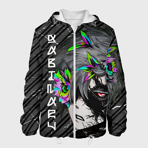Мужская куртка Адский рай - пустой Габимару / 3D-Белый – фото 1