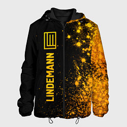 Мужская куртка Lindemann - gold gradient по-вертикали