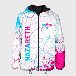 Мужская куртка Nazareth neon gradient style вертикально