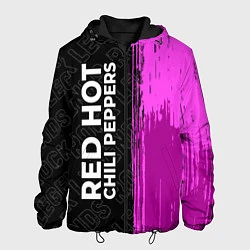 Куртка с капюшоном мужская Red Hot Chili Peppers rock legends по-вертикали, цвет: 3D-черный
