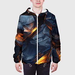 Куртка с капюшоном мужская Нестандартный порядок, цвет: 3D-белый — фото 2