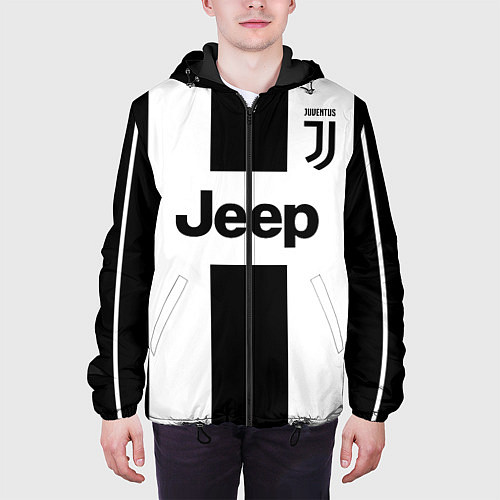 Мужская куртка Juventus collection / 3D-Черный – фото 3