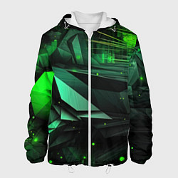 Мужская куртка Мир абстрактной зелени
