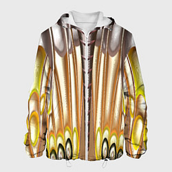 Мужская куртка Абстрактный рисунок по мотивам крыла бабочки