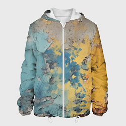 Мужская куртка Гранжевая стена с краской