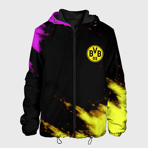 Мужская куртка Borussia Dortmund sport / 3D-Черный – фото 1