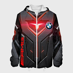 Куртка с капюшоном мужская Мотор от BMW, цвет: 3D-белый