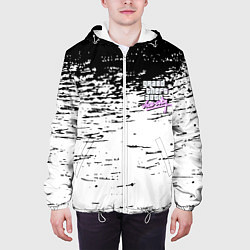 Куртка с капюшоном мужская GTA vice city краски, цвет: 3D-белый — фото 2