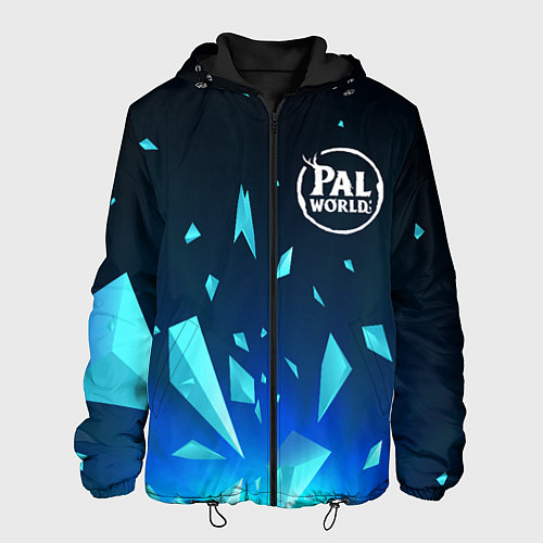 Мужская куртка Palworld взрыв частиц / 3D-Черный – фото 1