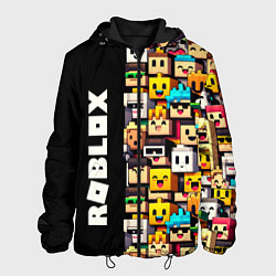 Куртка с капюшоном мужская Roblox - game, цвет: 3D-черный