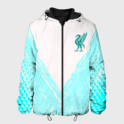 Куртка с капюшоном мужская Liverpool logo texture fc, цвет: 3D-черный