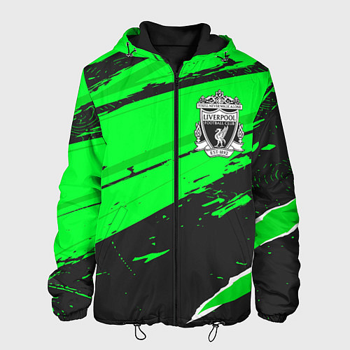 Мужская куртка Liverpool sport green / 3D-Черный – фото 1