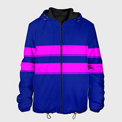 Куртка с капюшоном мужская Фриск frisk Undertale полосы, цвет: 3D-черный