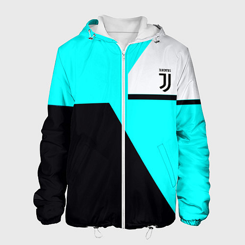 Мужская куртка Juventus sport geometry fc / 3D-Белый – фото 1