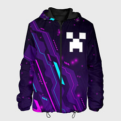 Мужская куртка Minecraft neon gaming
