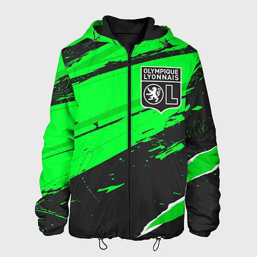 Мужская куртка Lyon sport green / 3D-Черный – фото 1