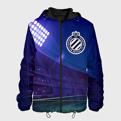 Мужская куртка Club Brugge ночное поле / 3D-Черный – фото 1