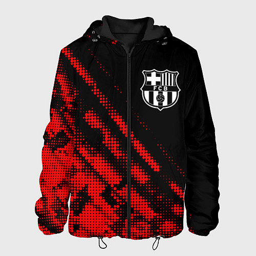 Мужская куртка Barcelona sport grunge / 3D-Черный – фото 1