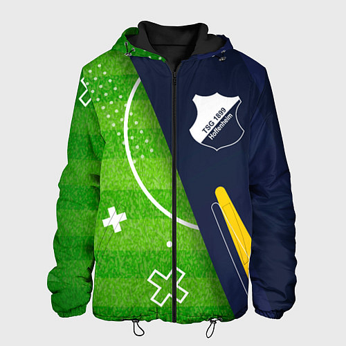 Мужская куртка Hoffenheim football field / 3D-Черный – фото 1
