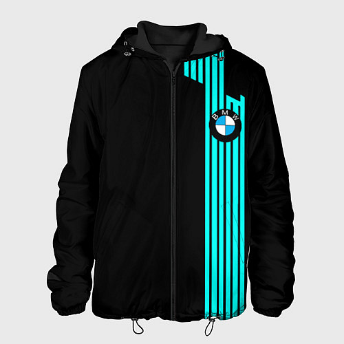Мужская куртка BMW sport line geometry / 3D-Черный – фото 1