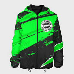 Куртка с капюшоном мужская Bayern sport green, цвет: 3D-черный