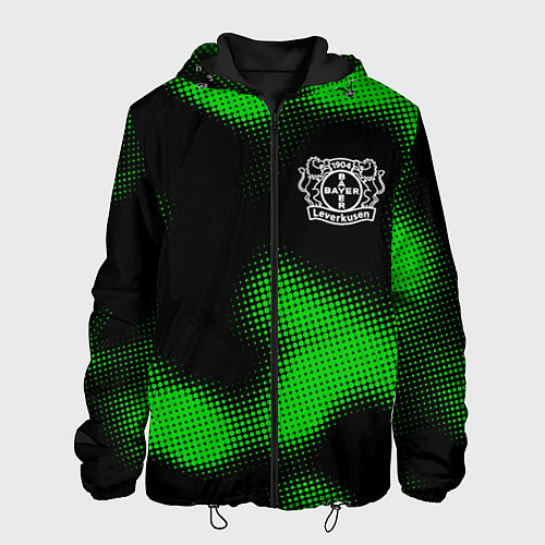 Мужская куртка Bayer 04 sport halftone / 3D-Черный – фото 1