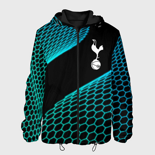 Мужская куртка Tottenham football net / 3D-Черный – фото 1